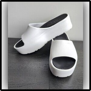 LEMON JELLY || Slip-on Platform Slide Sandal (SIZE 39 or US8)